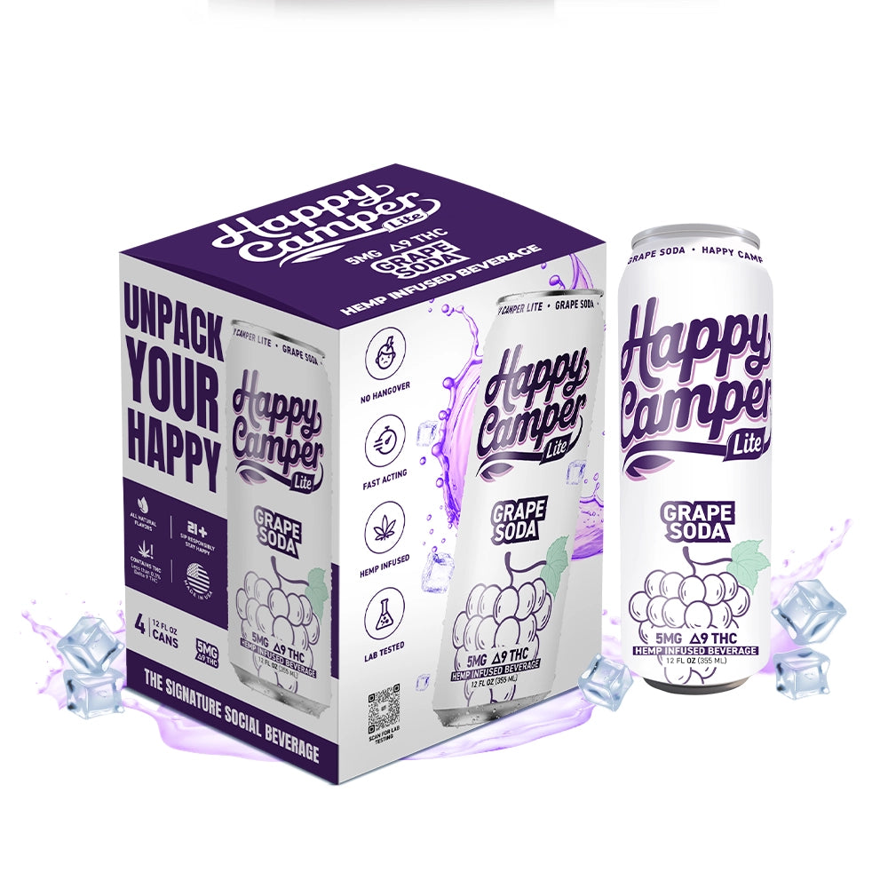 GRAPE SODA - 5MG D9 HEMP INFUSED BEVERAGE