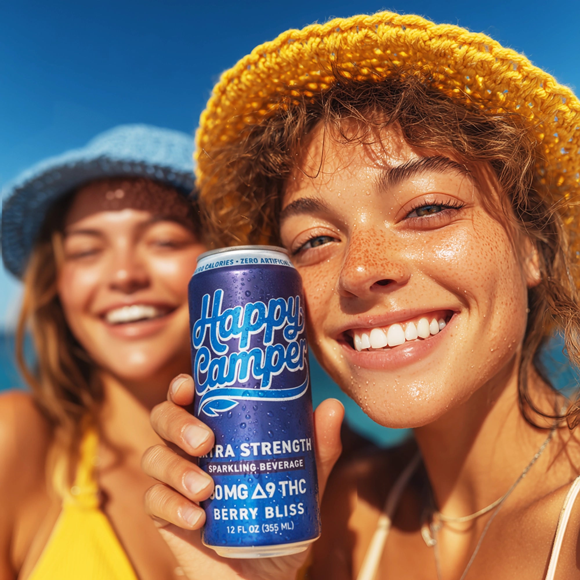 BERRY BLISS - 50MG D9 THC  EXTRA STRENGTH SPARKLING BEVERAGE