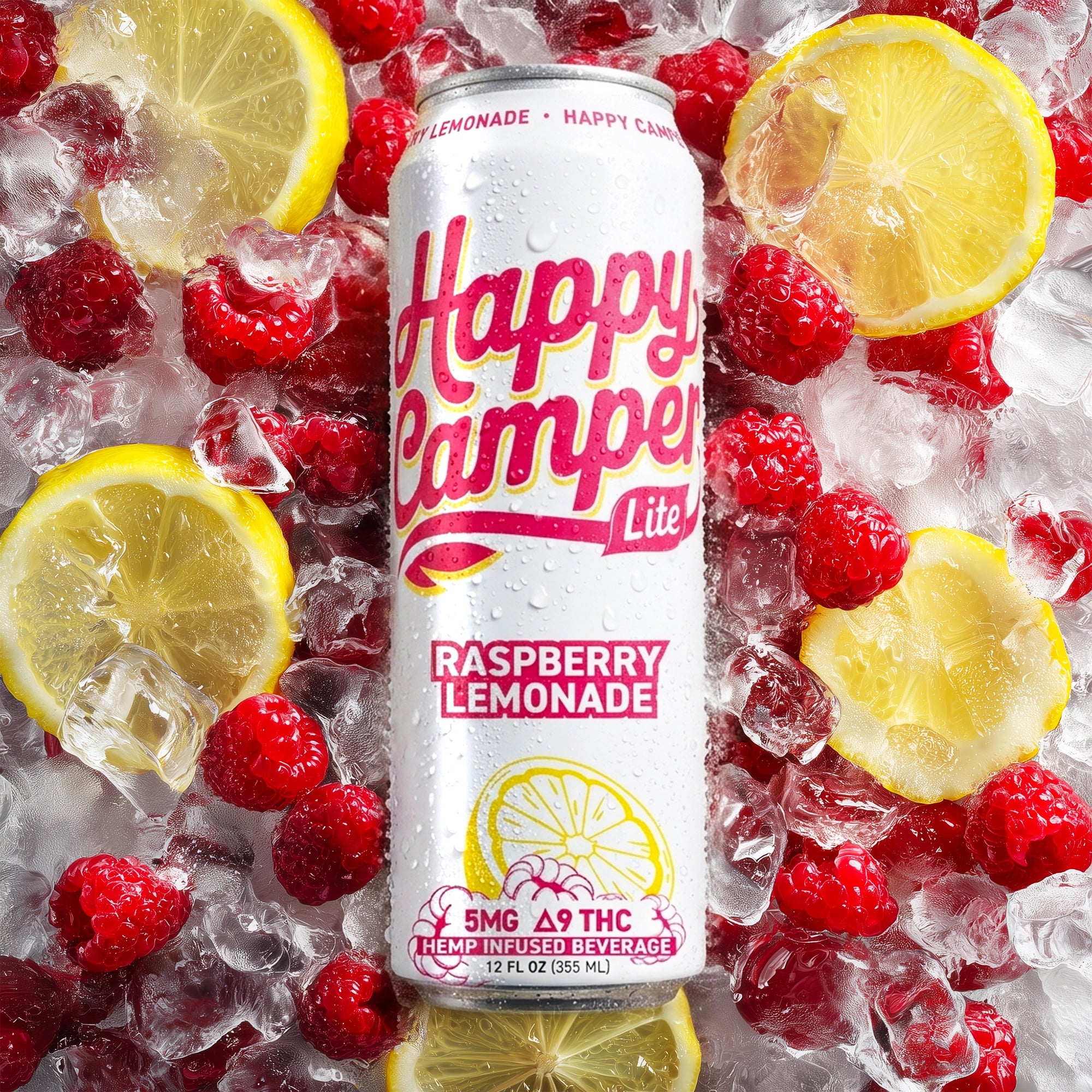 RASPBERRY LEMONADE - 5MG D9 HEMP INFUSED BEVERAGE