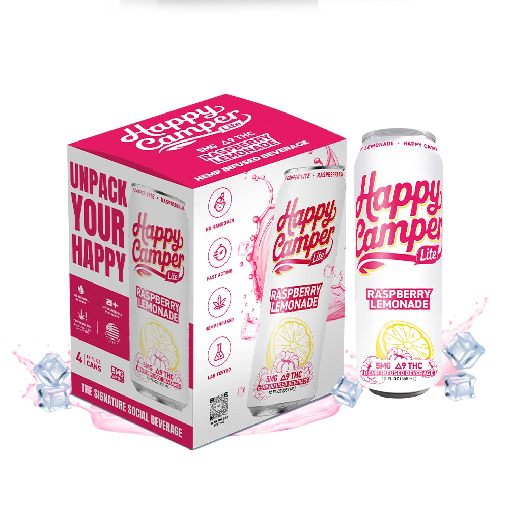 RASPBERRY LEMONADE - 5MG D9 HEMP INFUSED BEVERAGE