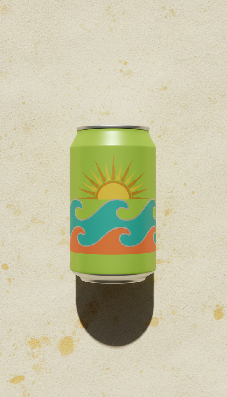 Mojito Retro Green Can
